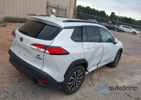 2024 Toyota Corolla Cross Hybrid Se from USA, damaged, VIN 7MUFBABG7RV034540